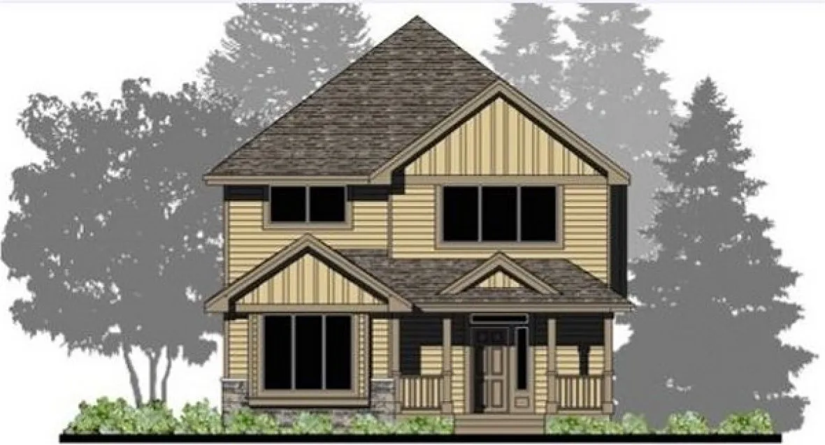 Full Rendering for House Plan #505842