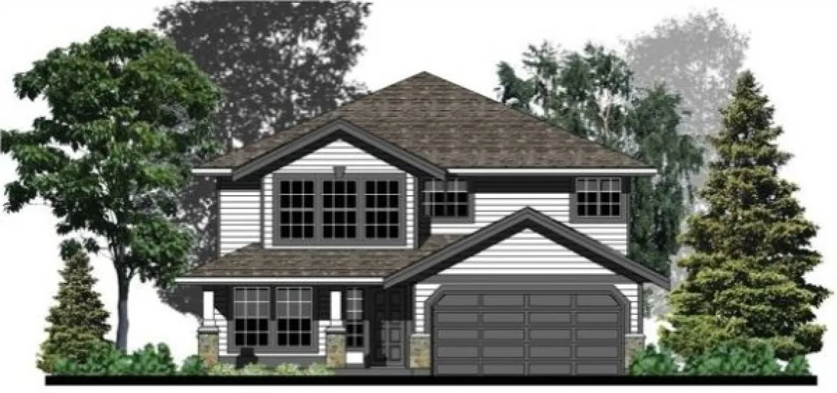 Full Rendering for House Plan #507241