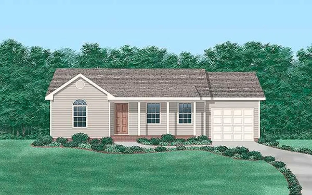 Full Rendering for House Plan #650368