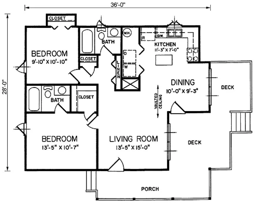 Main Floor Plan for House Plan #650229