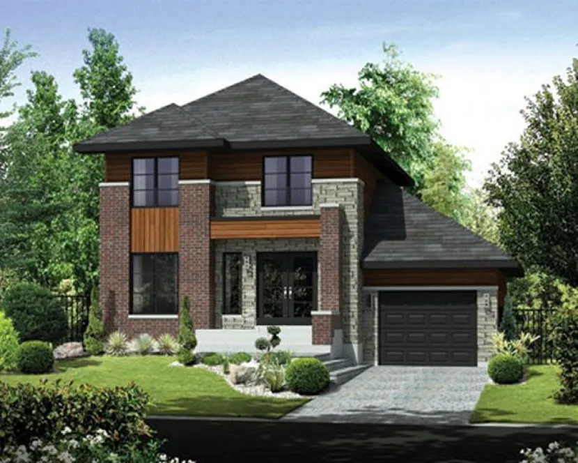 Full Rendering for House Plan #174641