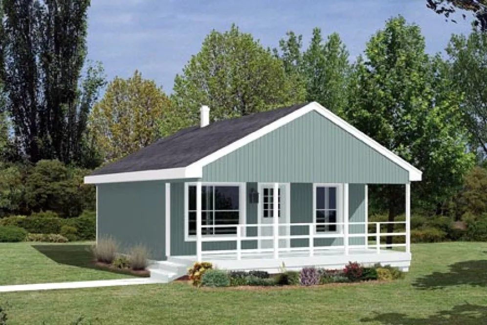 Full Rendering for House Plan #630675