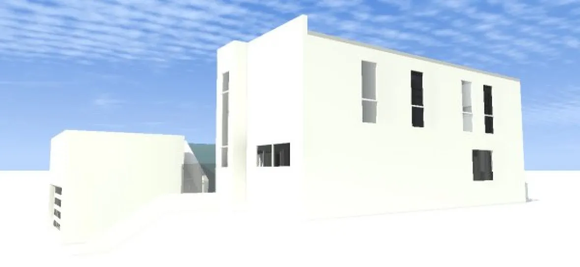 Right Elevation for House Plan #662952