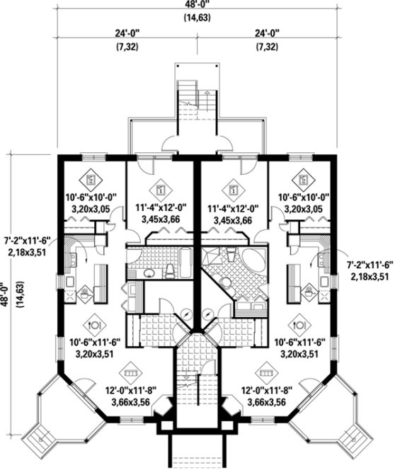 Basement Plan for House Plan #172946