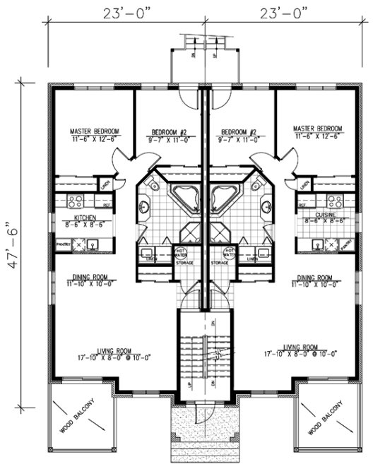 Main Floor Plan for House Plan #428955
