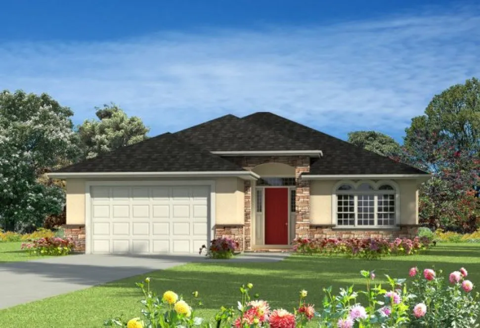 Full Rendering for House Plan #574872