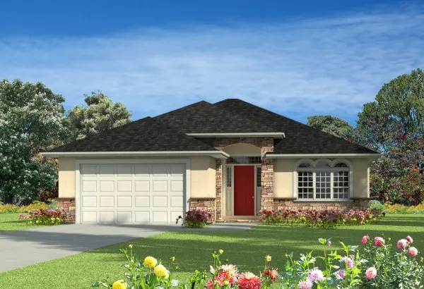 Full Rendering for House Plan #574872