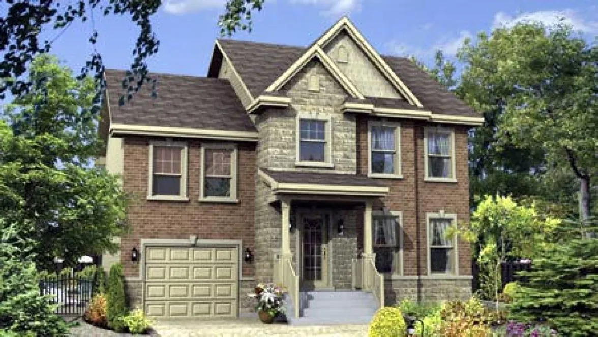 Full Rendering for House Plan #174381