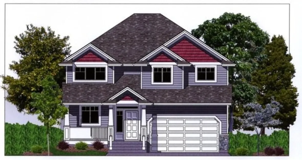 Full Rendering for House Plan #502042