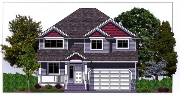 Full Rendering for House Plan #502042