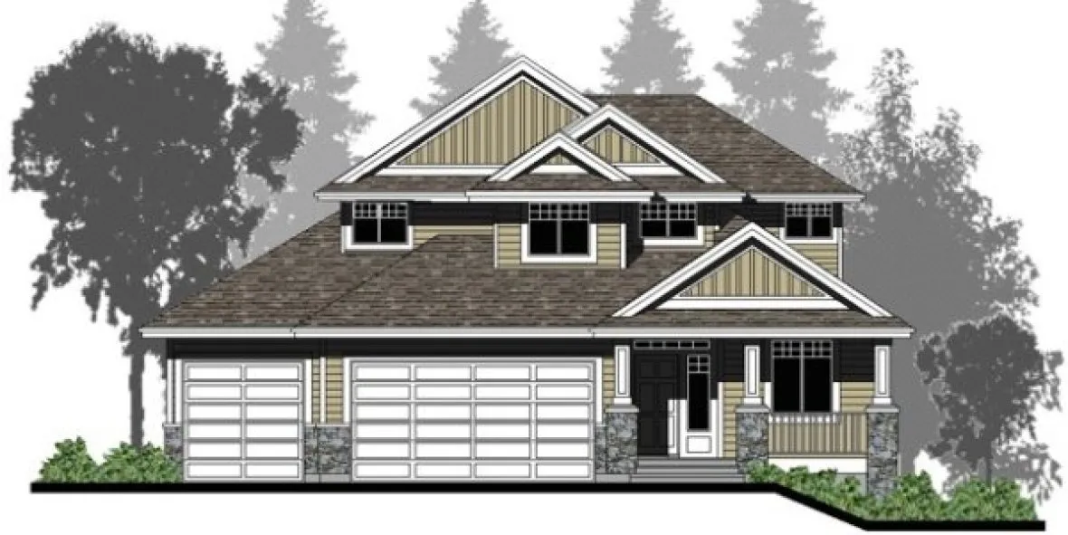 Full Rendering for House Plan #506732