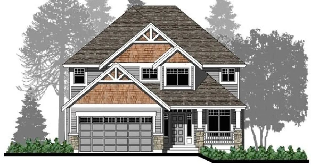 Full Rendering for House Plan #508432