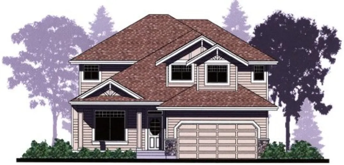 Full Rendering for House Plan #506032