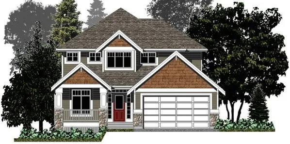 Full Rendering for House Plan #507832