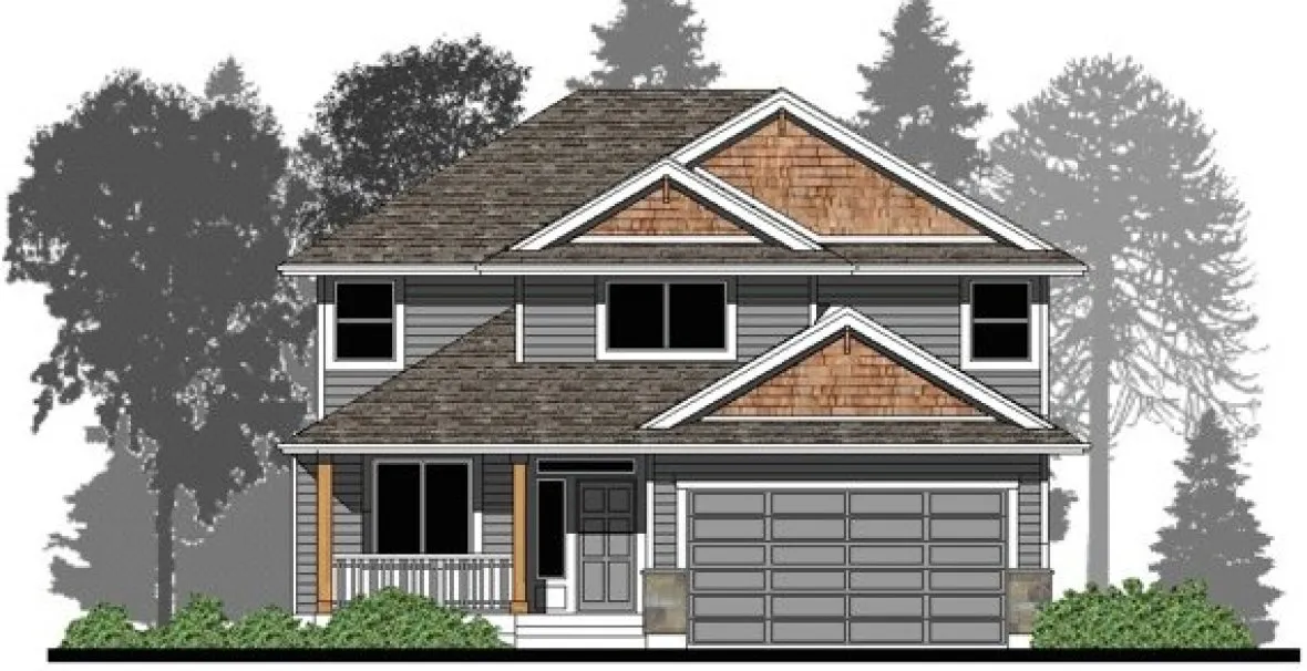 Full Rendering for House Plan #500112