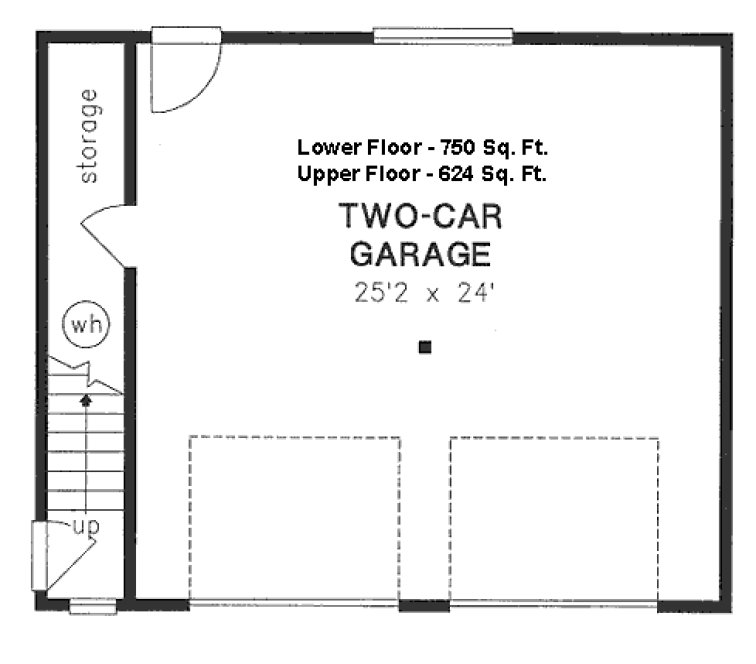 Main Floor Plan for House Plan #132054