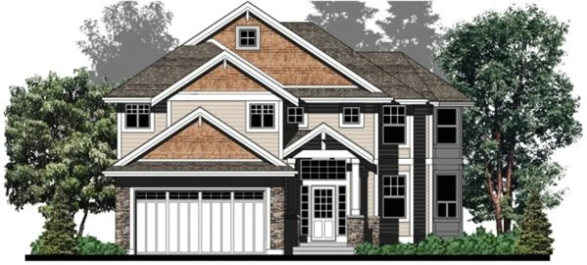 Full Rendering for House Plan #503442