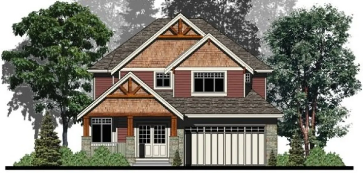 Full Rendering for House Plan #503942