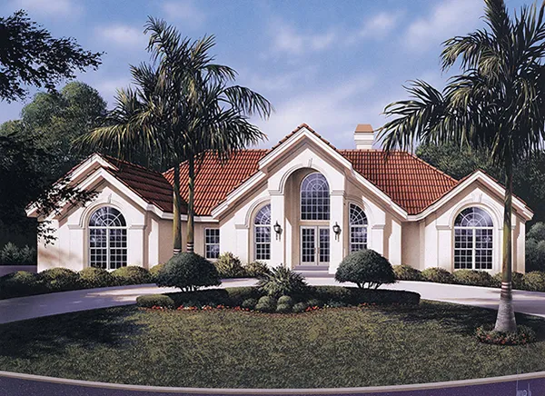 Full Rendering for House Plan #638932