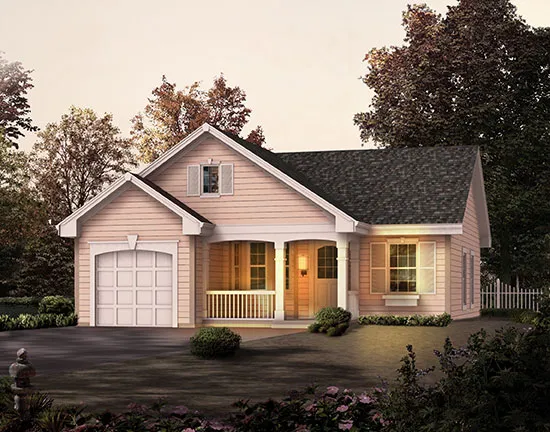 Full Rendering for House Plan #638880