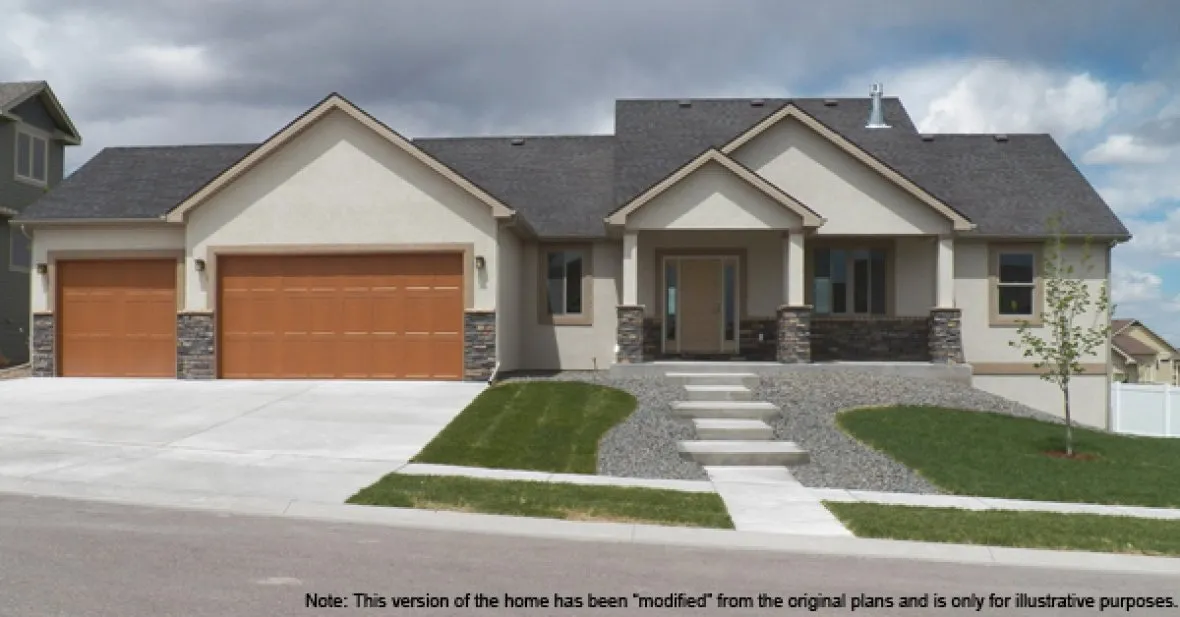 ExteriorPhoto for House Plan #218100