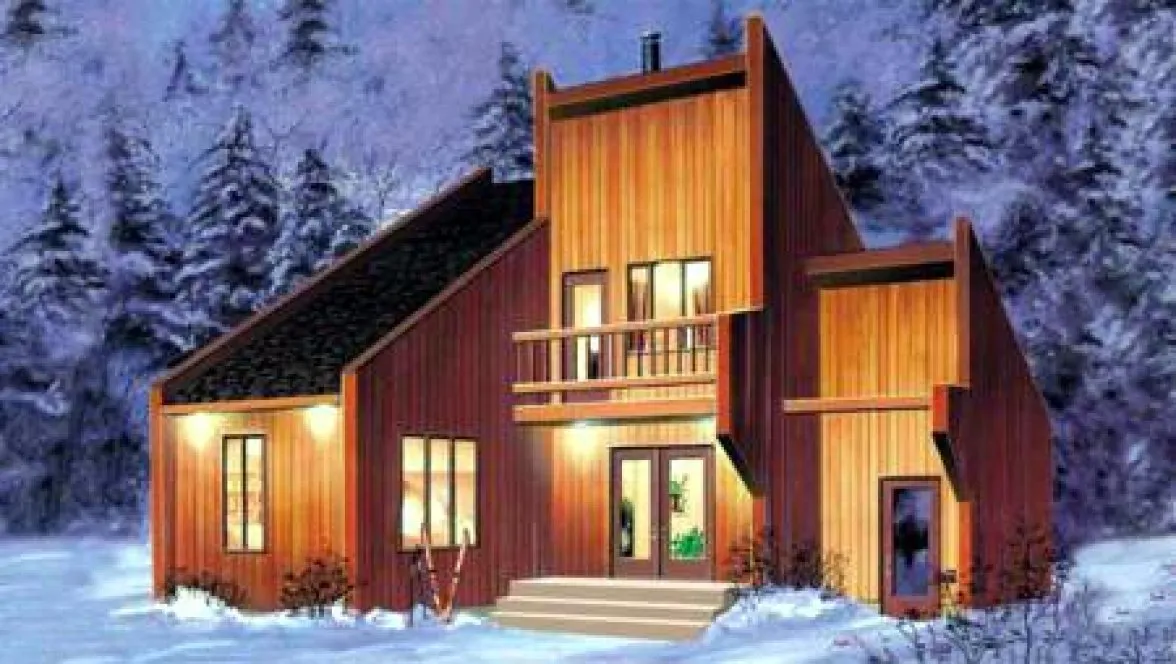 Full Rendering for House Plan #174401