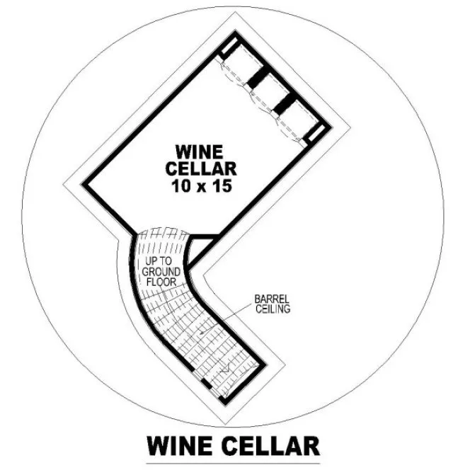 Basement Plan for House Plan #496406