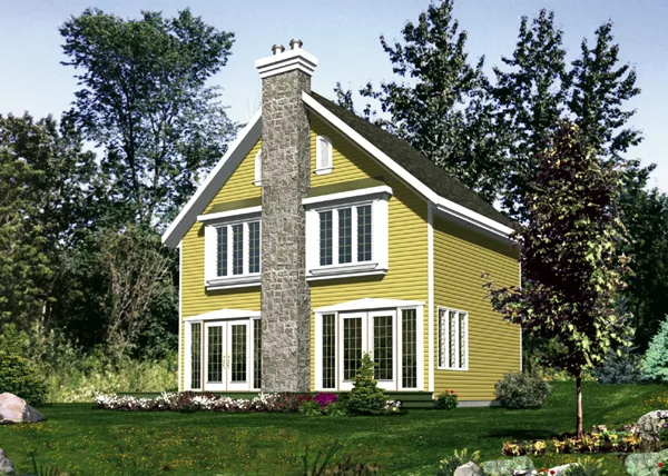 Full Rendering for House Plan #428611