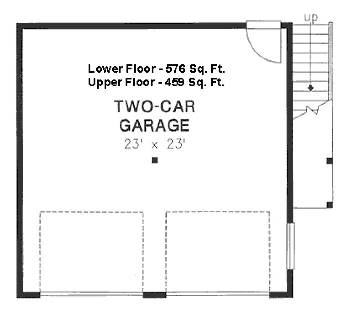 Main Floor Plan for House Plan #137254