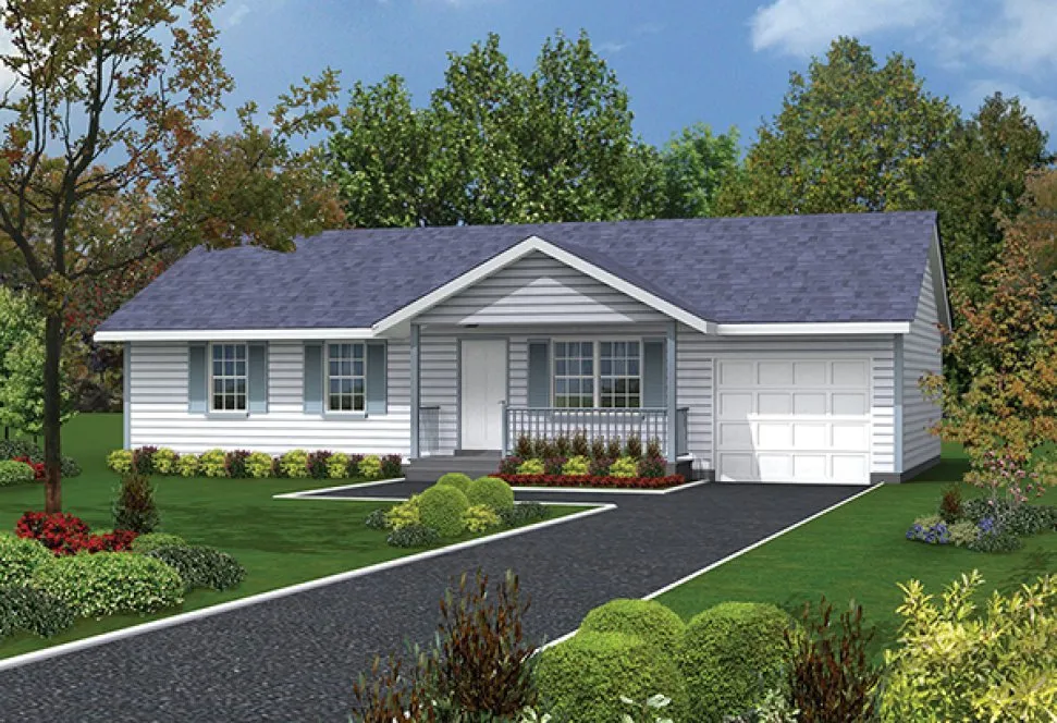 Full Rendering for House Plan #630889