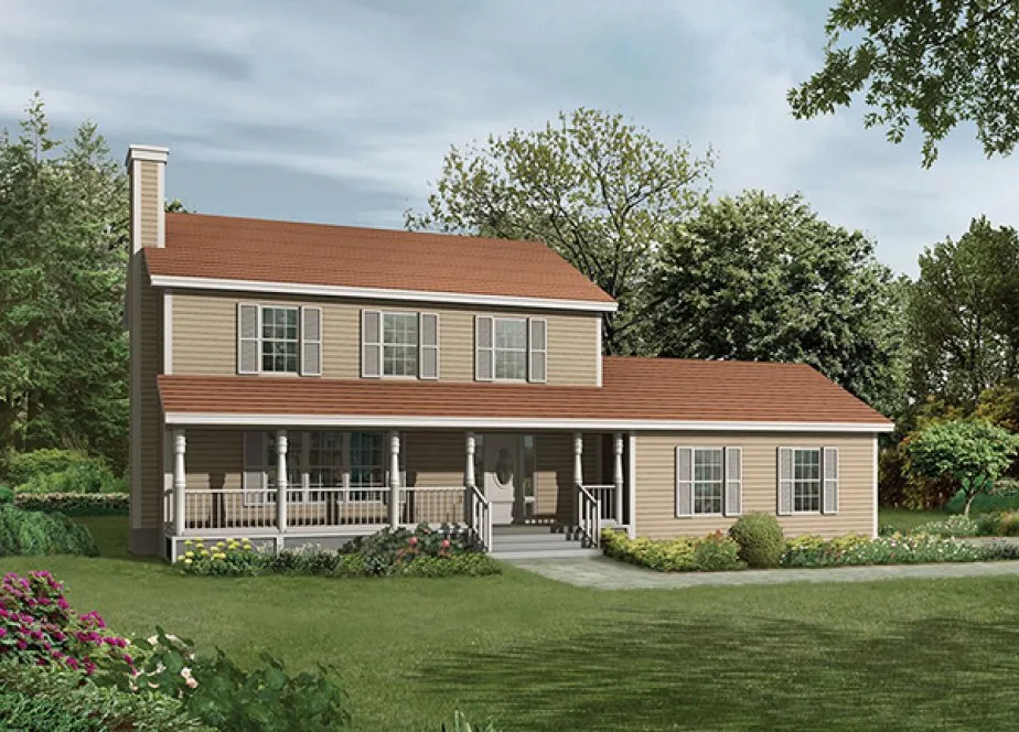 Full Rendering for House Plan #638991