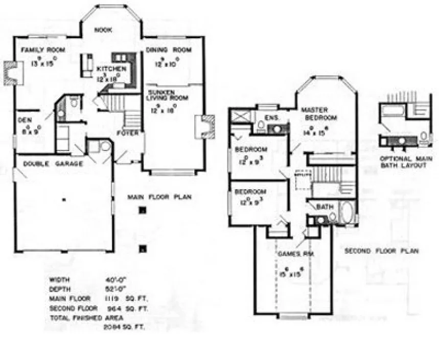 Plan for House Plan #502121