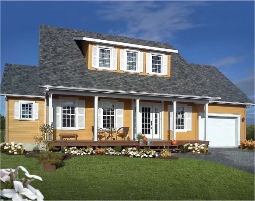 Full Rendering for House Plan #140862