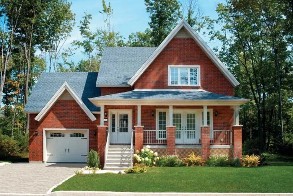 Full Rendering for House Plan #142231