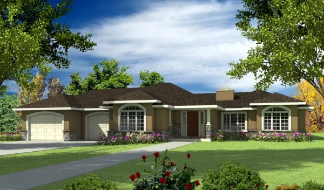 Full Rendering for House Plan #575082