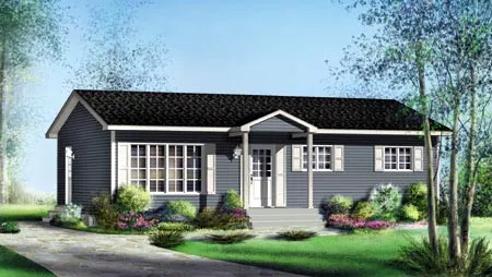 Full Rendering for House Plan #170690