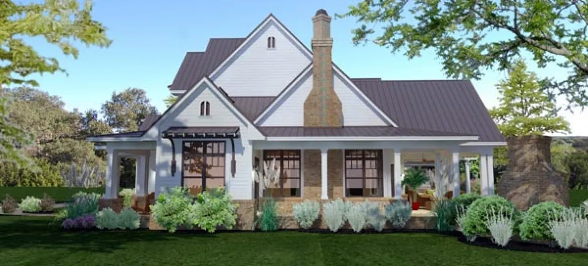 Right Elevation for House Plan #644892