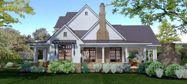 Right Elevation for House Plan #644892