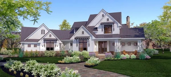Full Rendering for House Plan #644892