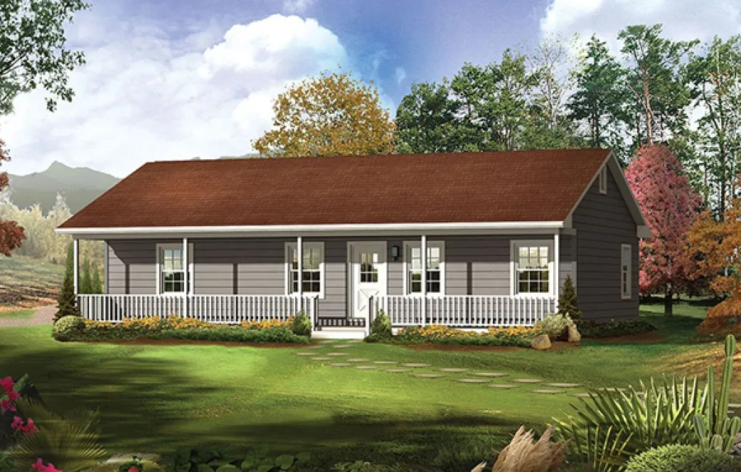 Full Rendering for House Plan #631285