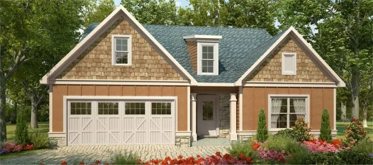 Full Rendering for House Plan #714471