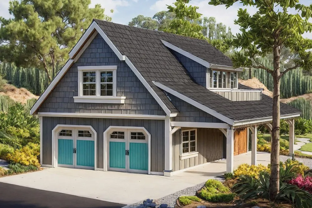 Full Rendering for House Plan #340202