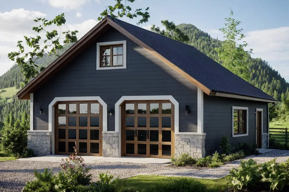 Full Rendering for House Plan #345002