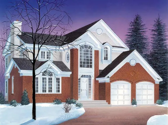 Full Rendering for House Plan #144562