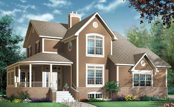 Full Rendering for House Plan #149902