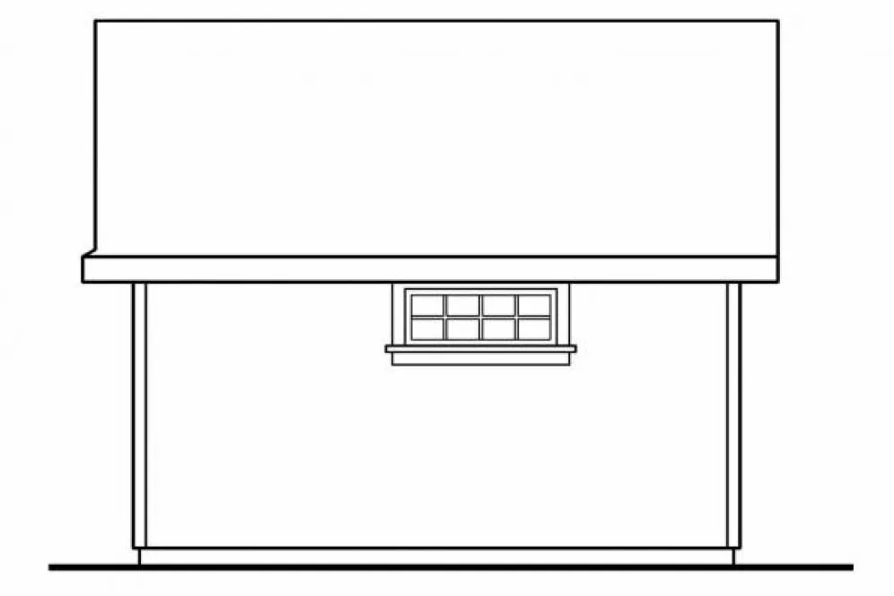 Right Elevation for Project Plan #346520