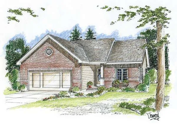 ExteriorPhoto for House Plan #707004
