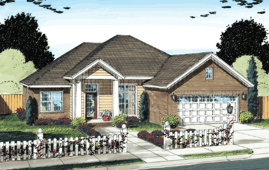 ExteriorPhoto for House Plan #244631