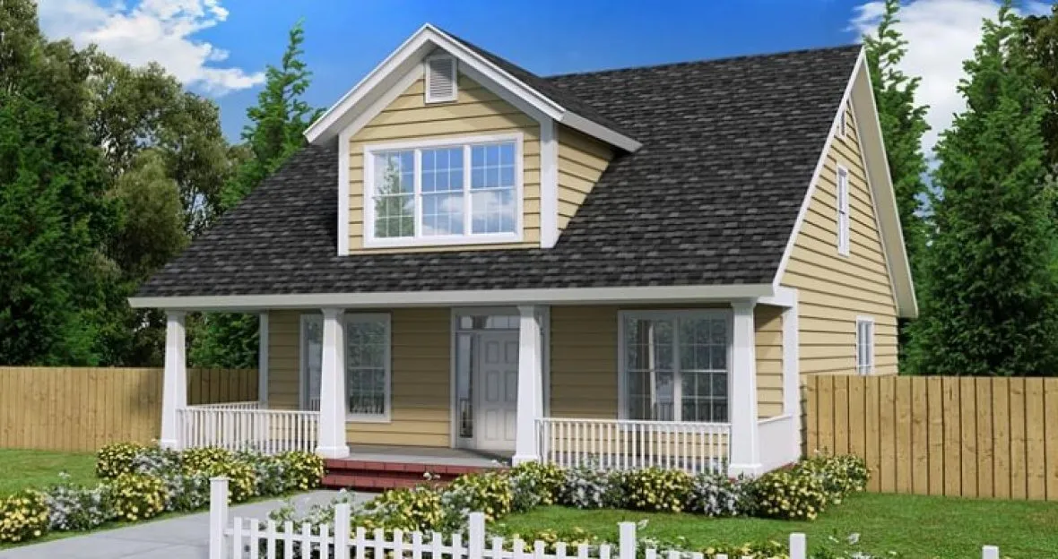 Full Rendering for House Plan #241782