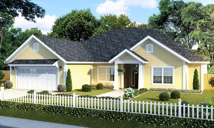 Full Rendering for House Plan #248891